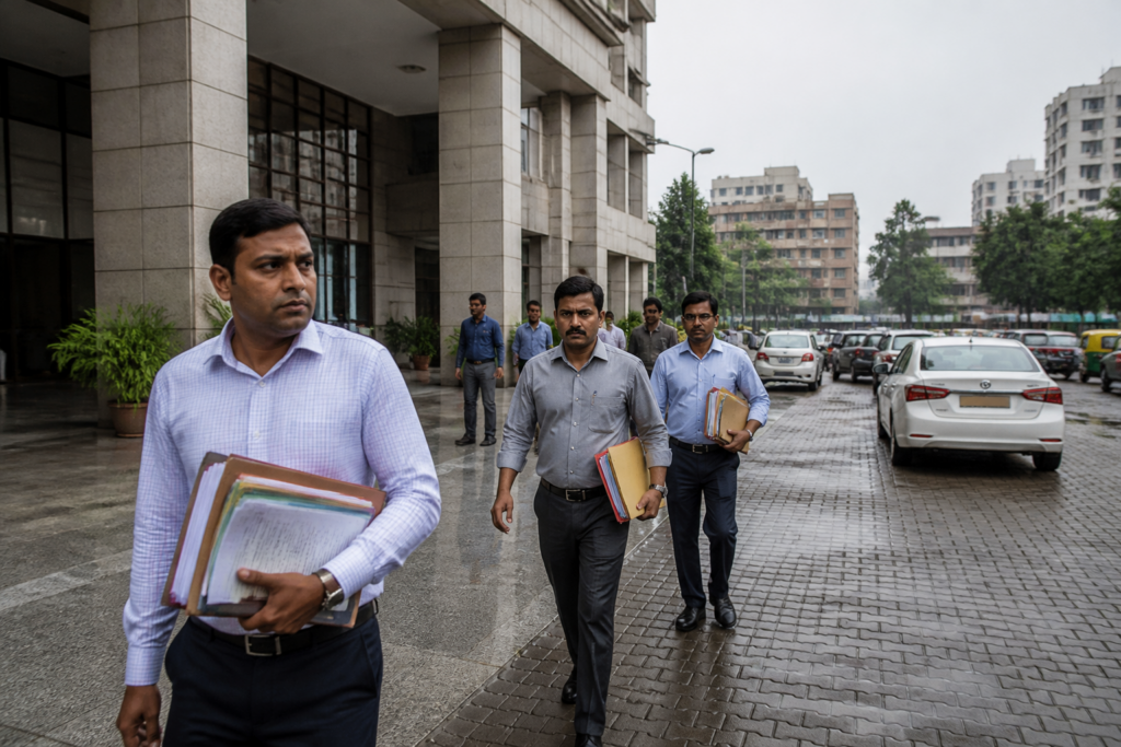 Income Tax Department investigation linked to the Ahmedabad tax evasion scam