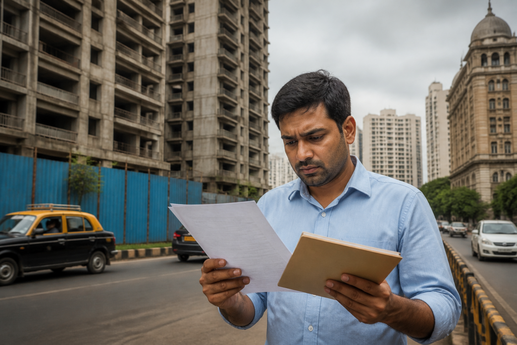 MahaRERA compensation recovery and a Mumbai housing project under dispute