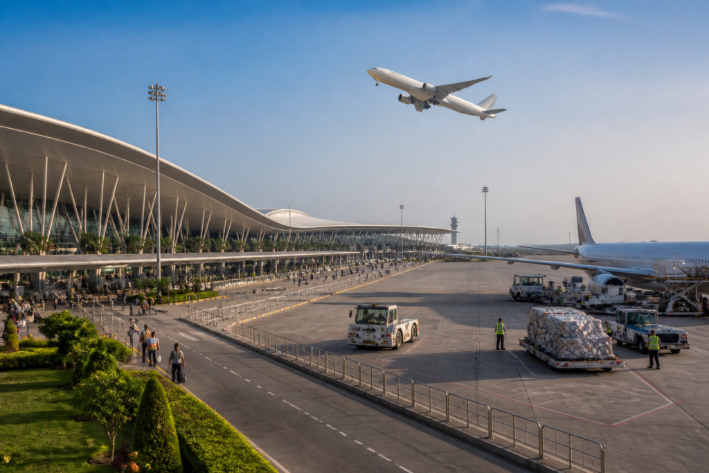 Kempegowda International Airport in Bengaluru linked to a new Bengaluru Vancouver air service agreement