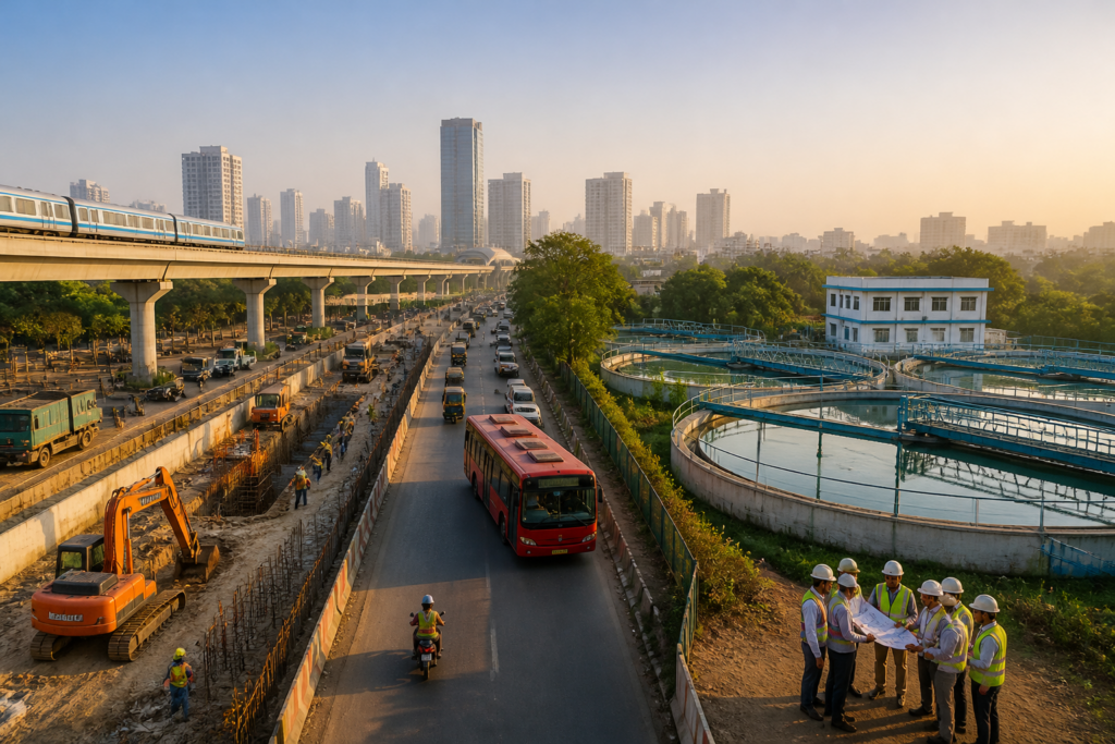 Urban Challenge Fund financing framework for Indian city infrastructure and municipal development
