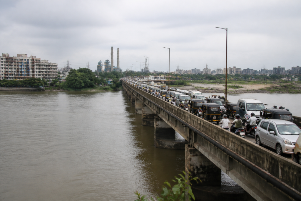 Proposed Ulhas River bridge corridor between Shahad and Ambivli in Kalyan
