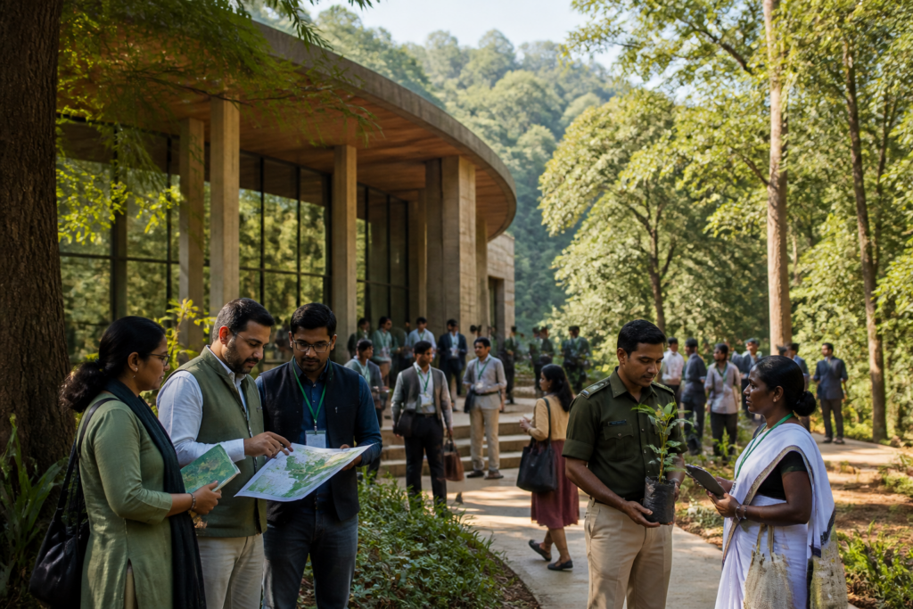 National Forestry Congress 2026 venue and forest landscape in Ranchi