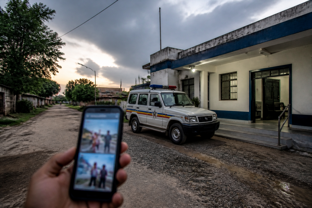 Khed police case involving alleged AI fake videos targeting a village sarpanch