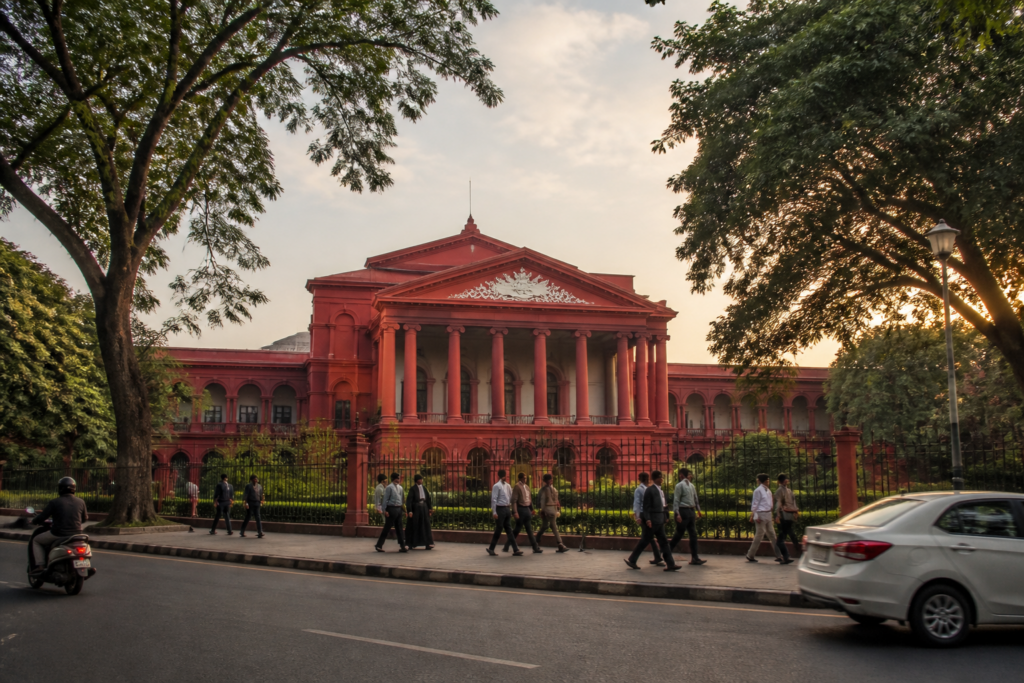 Karnataka High Court wage stay involving urban planning authorities and employee wages