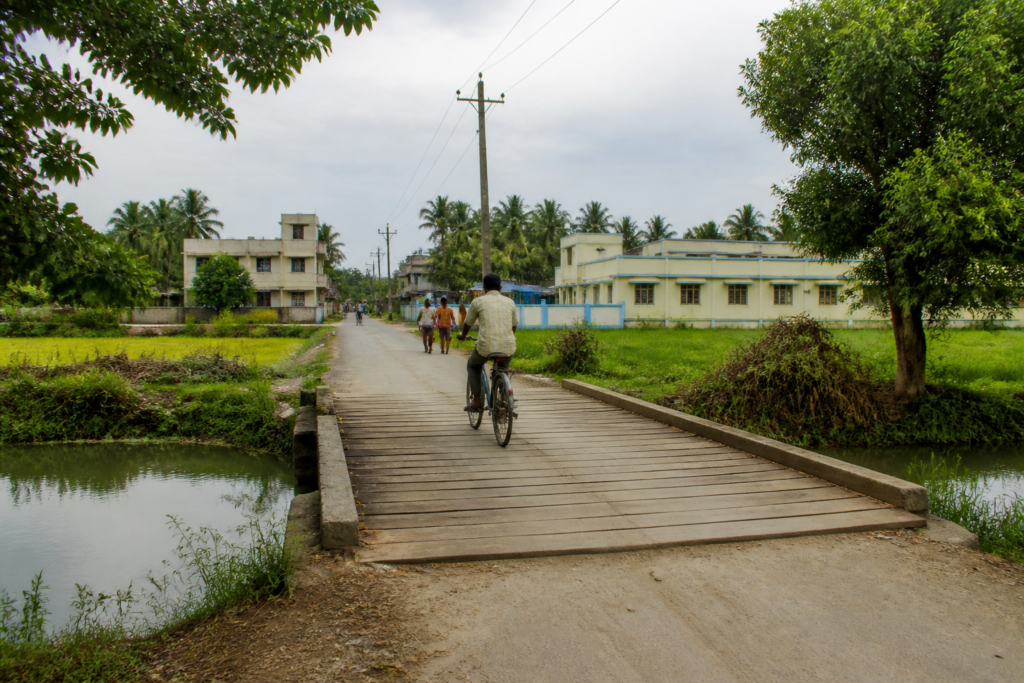 Nandigram infrastructure projects including a rural bridge and road in West Bengal