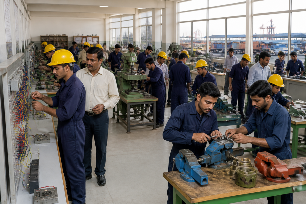 Cuttack ITI Cluster training infrastructure supported by the PM-SETU scheme in Odisha