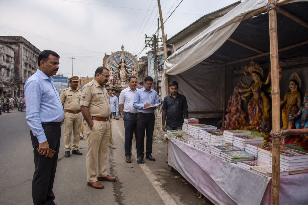 Bongaon book stall case involving temporary stalls beside a public road in West Bengal