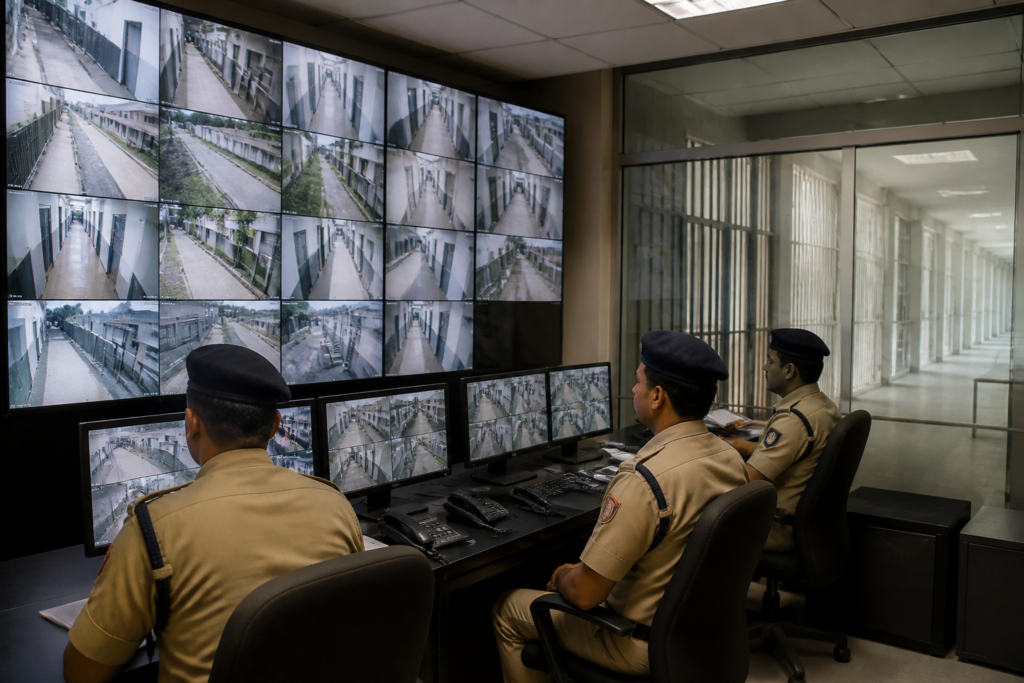 UP prison reforms with CCTV surveillance infrastructure at a prison facility