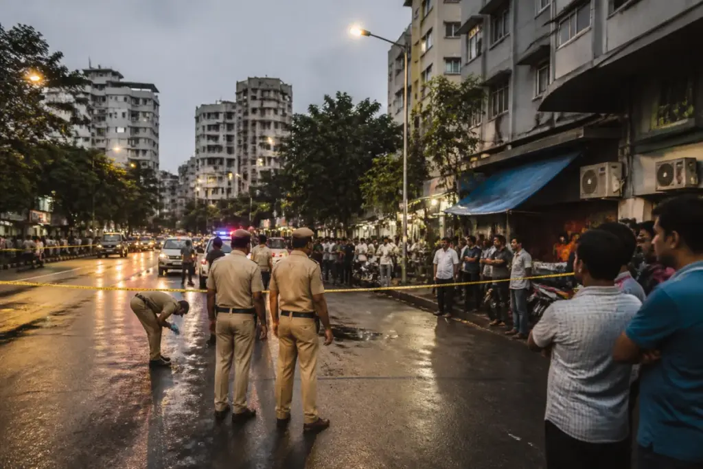 Thane murder investigation involving the killing of Shiv Sena UBT leader Pradeep Purnekar
