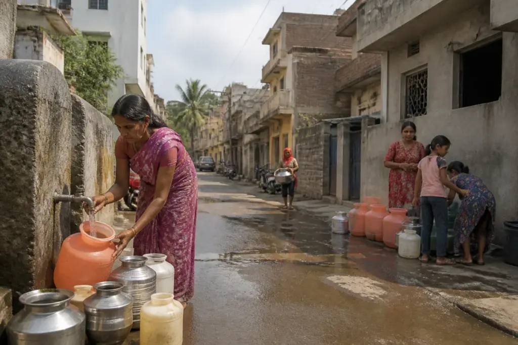 Alandi water cut notice affecting municipal water supply and residents in Alandi, Maharashtra