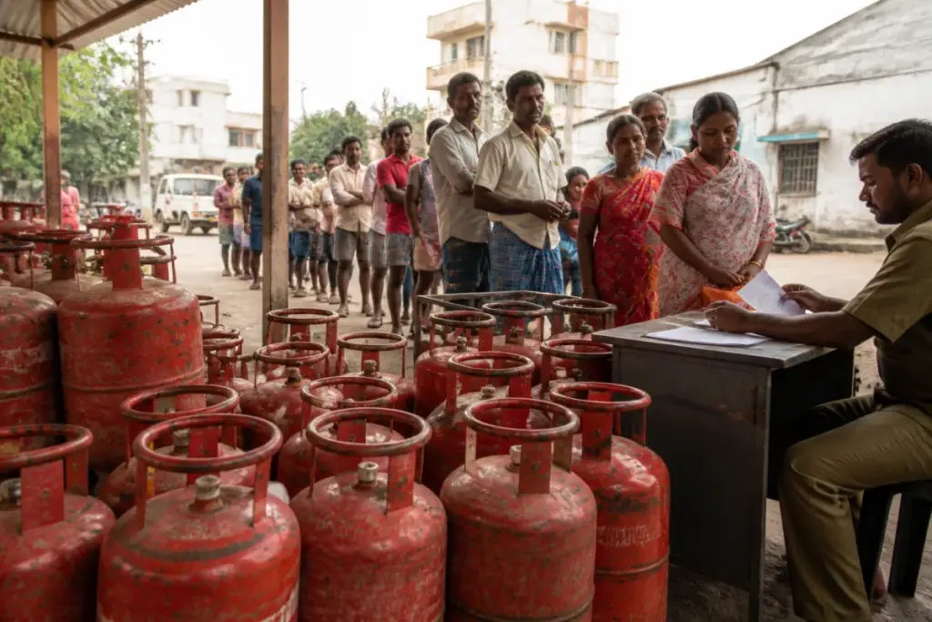 New LPG connections in Karnataka remain pending as households await domestic cylinders
