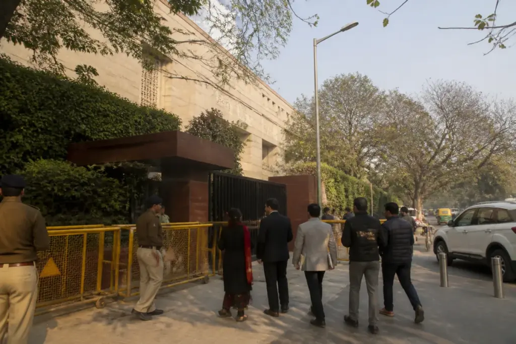 Jantar Mantar complaint portal panel office handling representations from protest violence witnesses