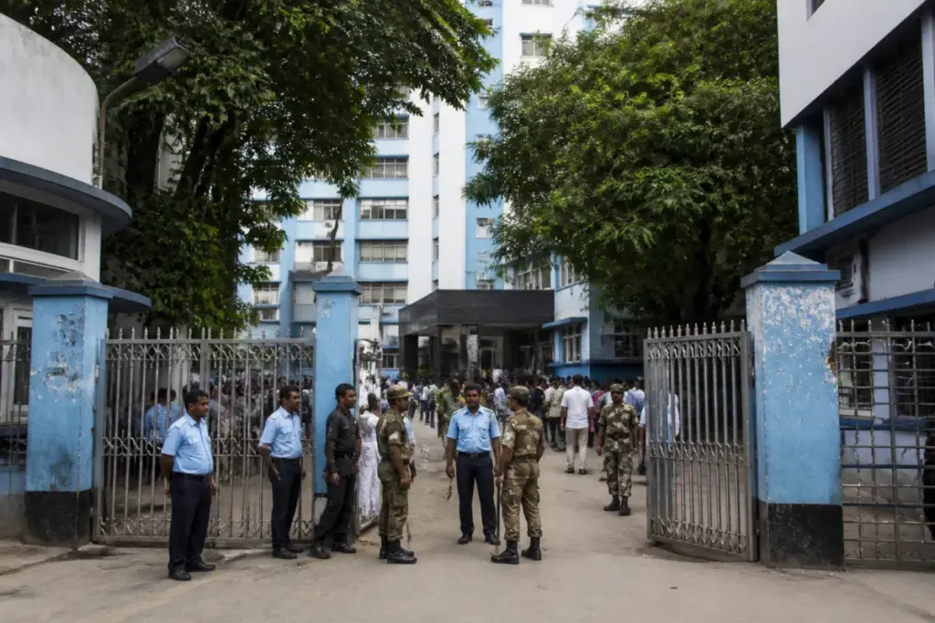 RG Kar case: exterior view of RG Kar Medical College and Hospital in Kolkata
