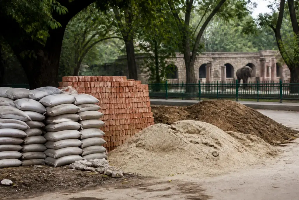 Delhi Zoo construction materials and maintenance work under audit scrutiny