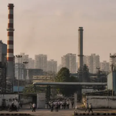 Ahmedabad industrial relocation concerns around factories in a growing urban area