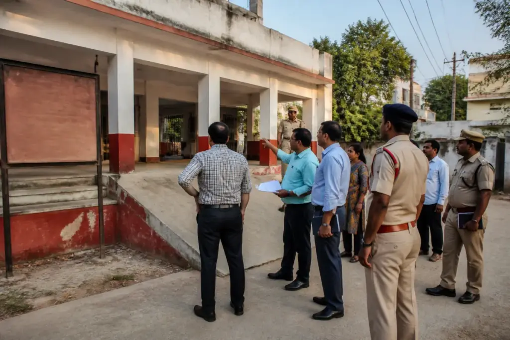 MLC polling stations being verified across Telangana districts before the graduates constituency election