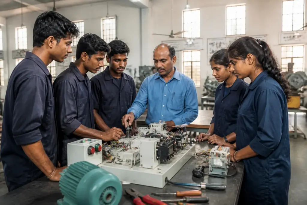 Tamil Nadu ITI students recognised in the national examination ranking