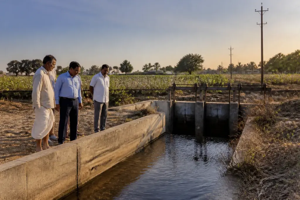 PAP water dispute over irrigation supply at a canal in Tirupur district