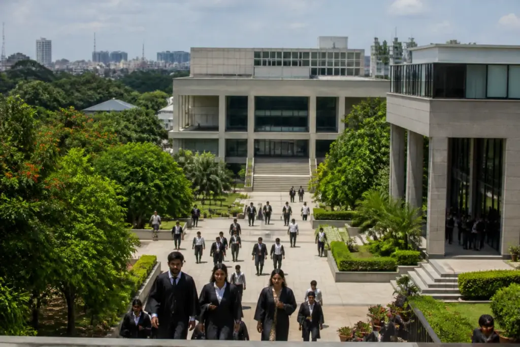 NLSIU Bengaluru campus during a convocation attended by Karnataka officials and judges