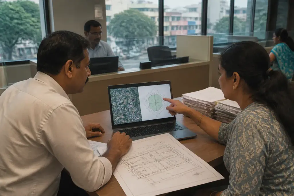 Bengaluru A-eKhata property records being divided for joint owners through an online civic portal