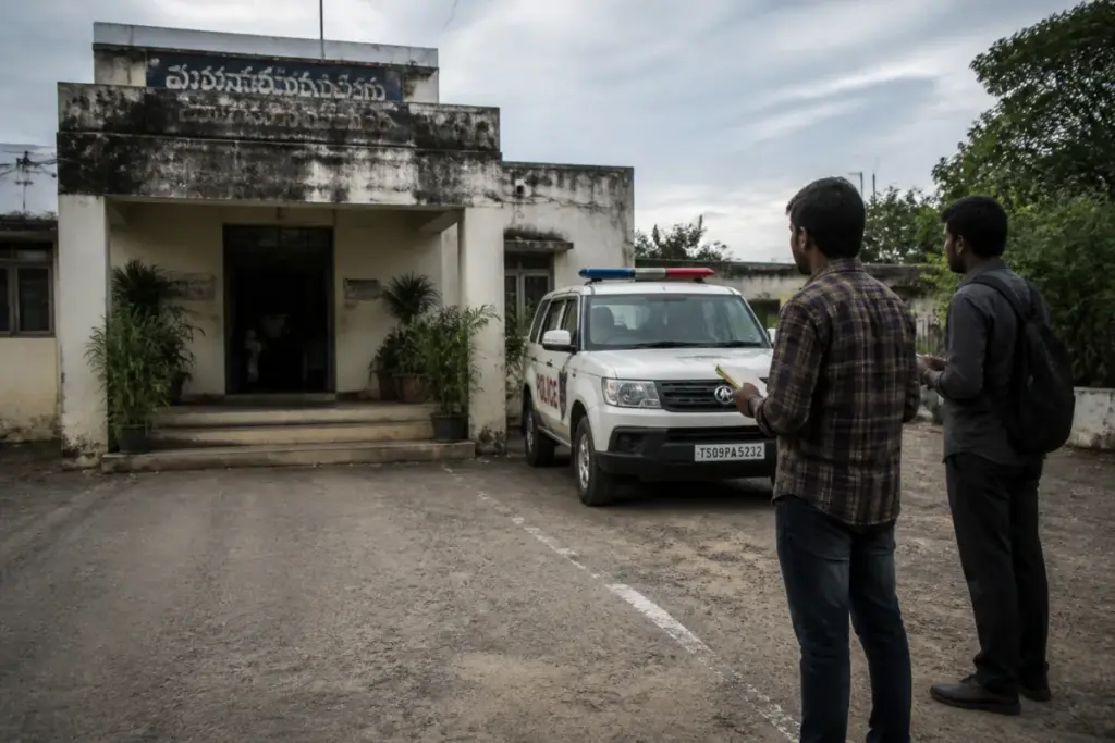 Gambhiraopet SI suspension after allegations involving two journalists in Telangana
