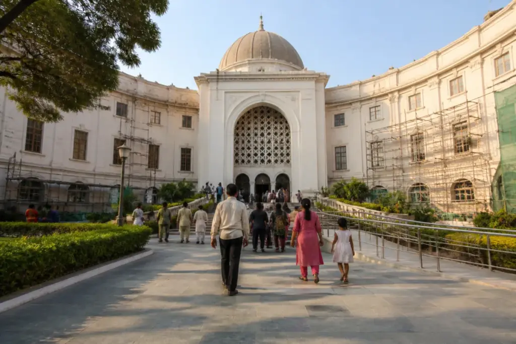 Salar Jung Museum modernisation plans for galleries and visitor amenities in Hyderabad