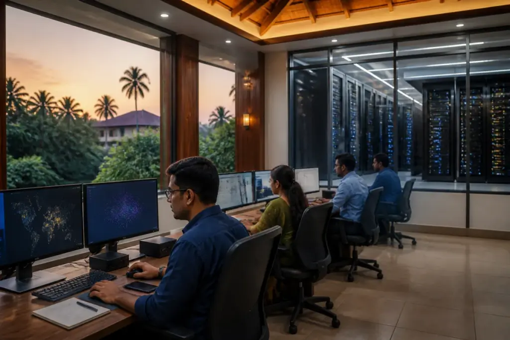 Kerala state data policy represented by a government data exchange control room