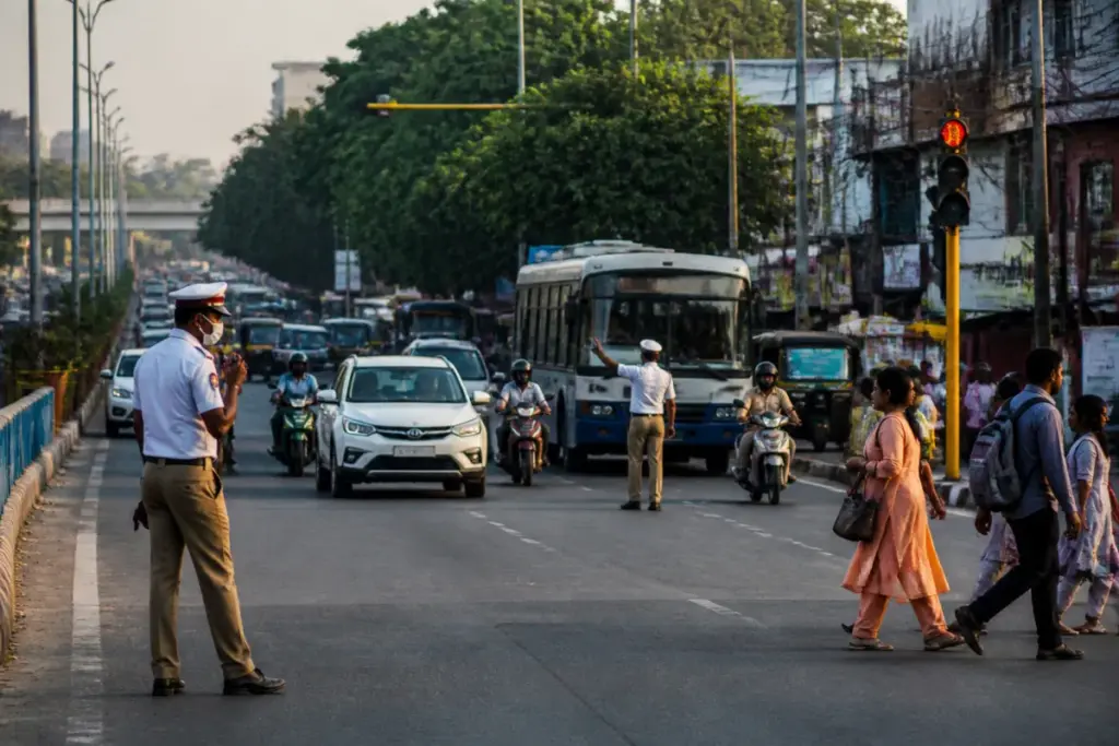 Telangana road safety review framework covering urban roads and traffic safety measures