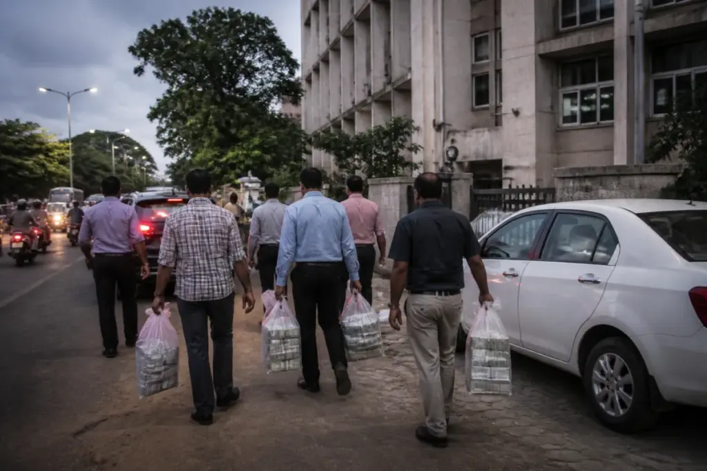 Odisha Vigilance bribery case involving an irrigation engineer in Bhubaneswar