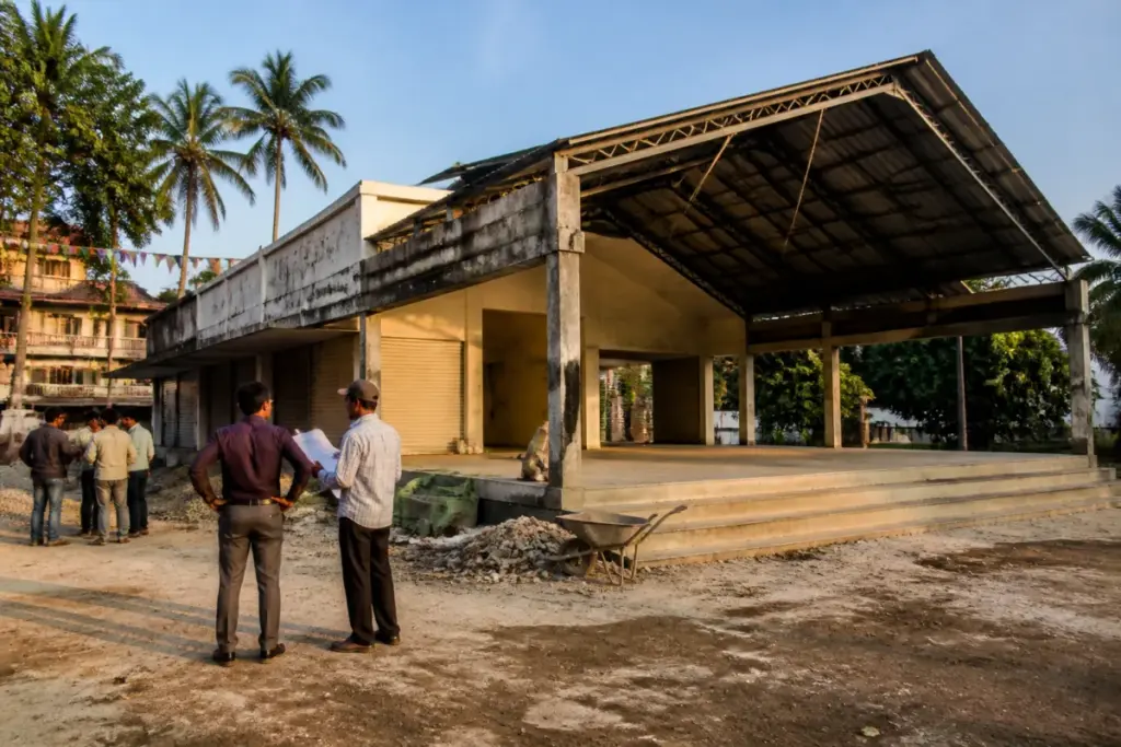 Muvattupuzha food street proposal at the long-shut Urban Haat municipal facility