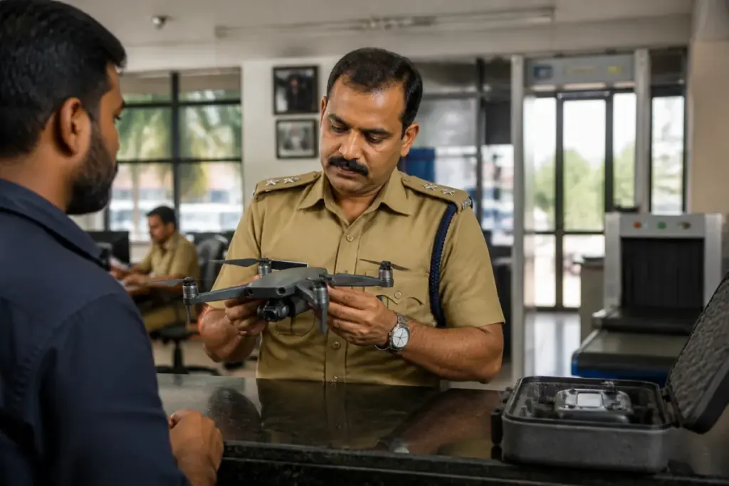 Drone registration in Thiruvananthapuram under new city police safety rules