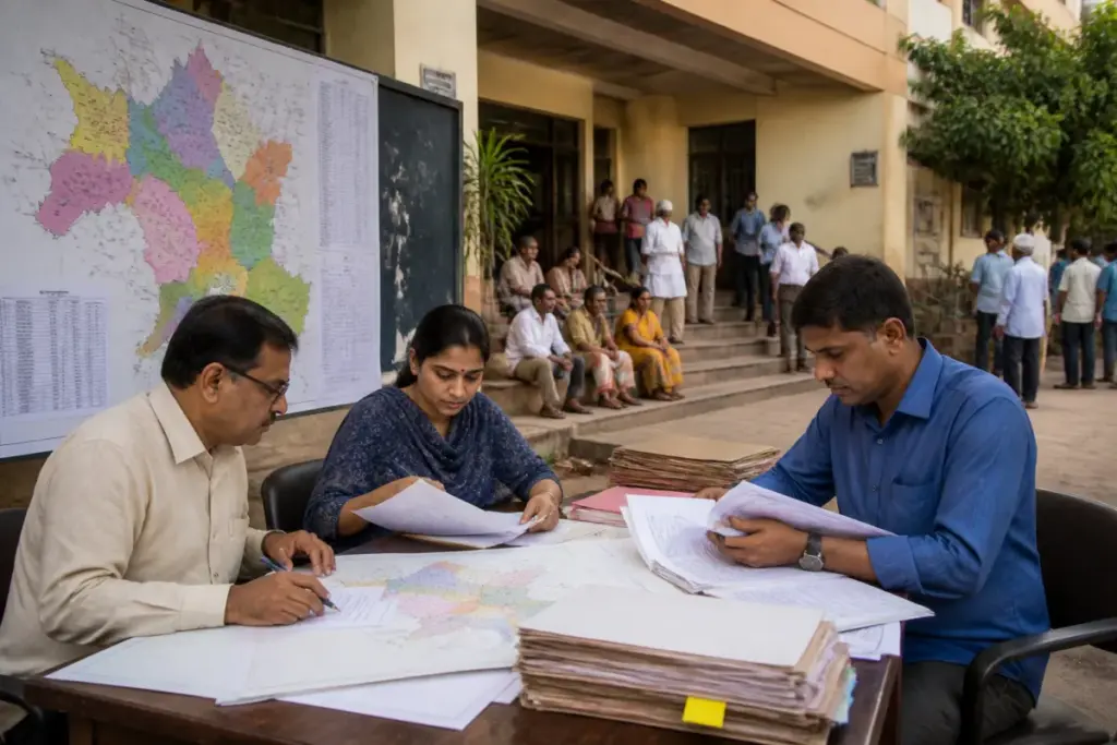 Karnataka OBC reservation dispute involving local-body election constituencies in Davanagere