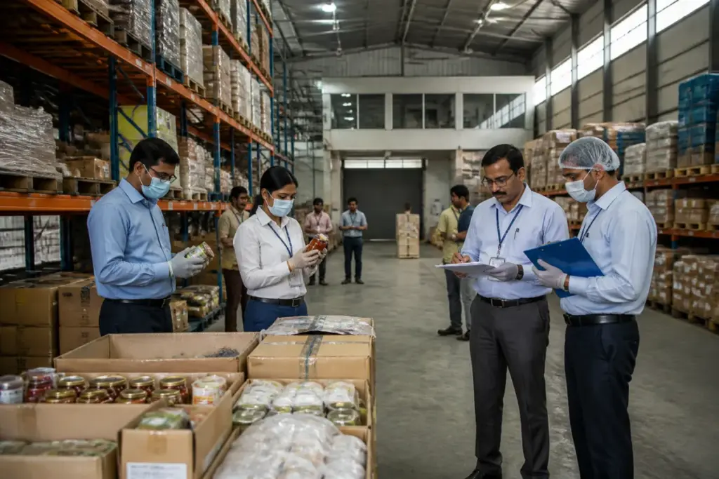 FDA raid linked to expired food resale at a warehouse in Thane