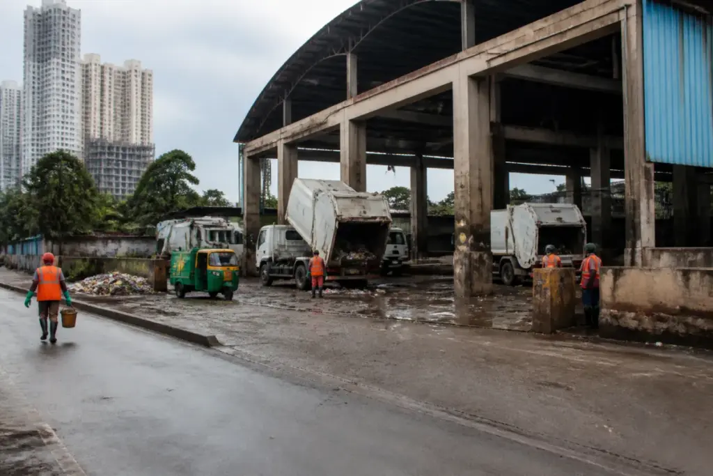 Bengaluru waste tender scrutiny involving a municipal waste transfer station