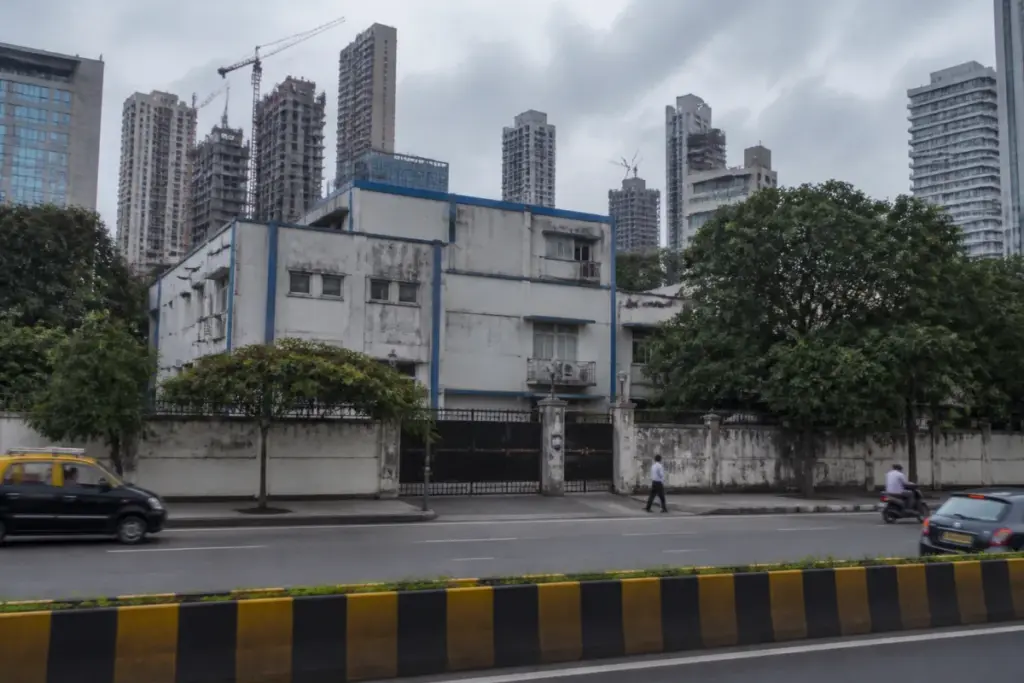 BMC Lower Parel land lease plot housing a municipal laboratory in Mumbai