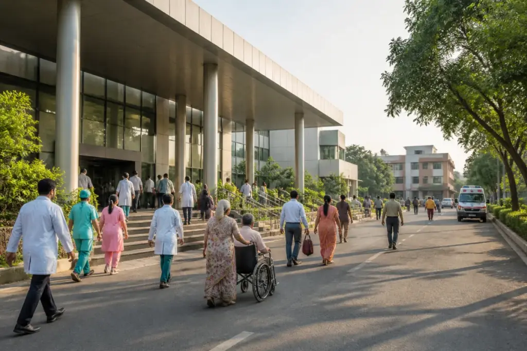 Tata Trusts hospitals and public healthcare infrastructure in India