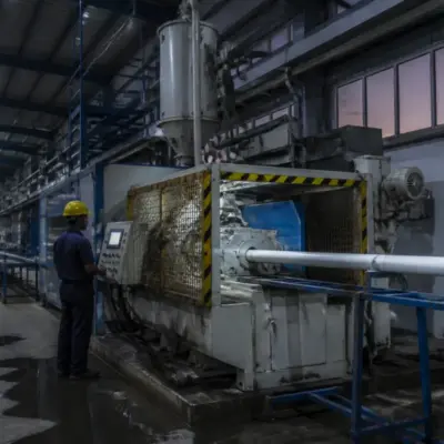 SIPCOT factory accident involving a PVC-cutting machine at an industrial unit in Gummidipoondi