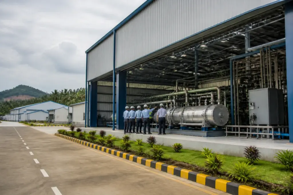 Mangaluru electrolyzer plant inaugurated at Ganjimath for hydrogen equipment manufacturing