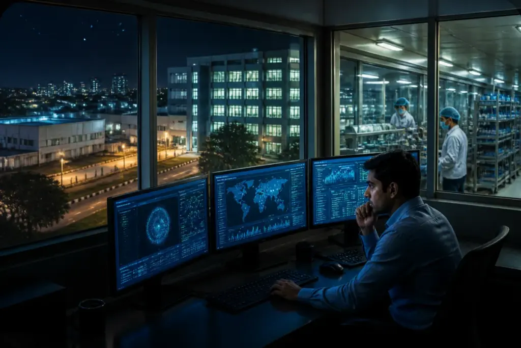 Ahmedabad pharma cyberattack investigation involving a pharmaceutical company’s digital systems