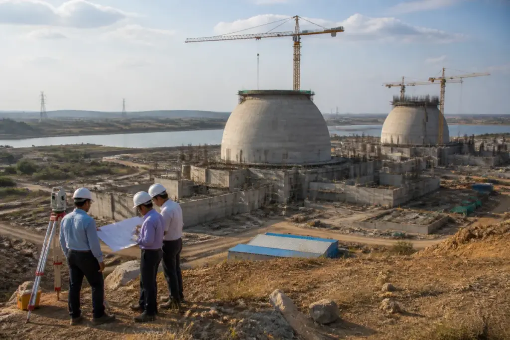 NTPC nuclear programme planning for a proposed nuclear power project in India