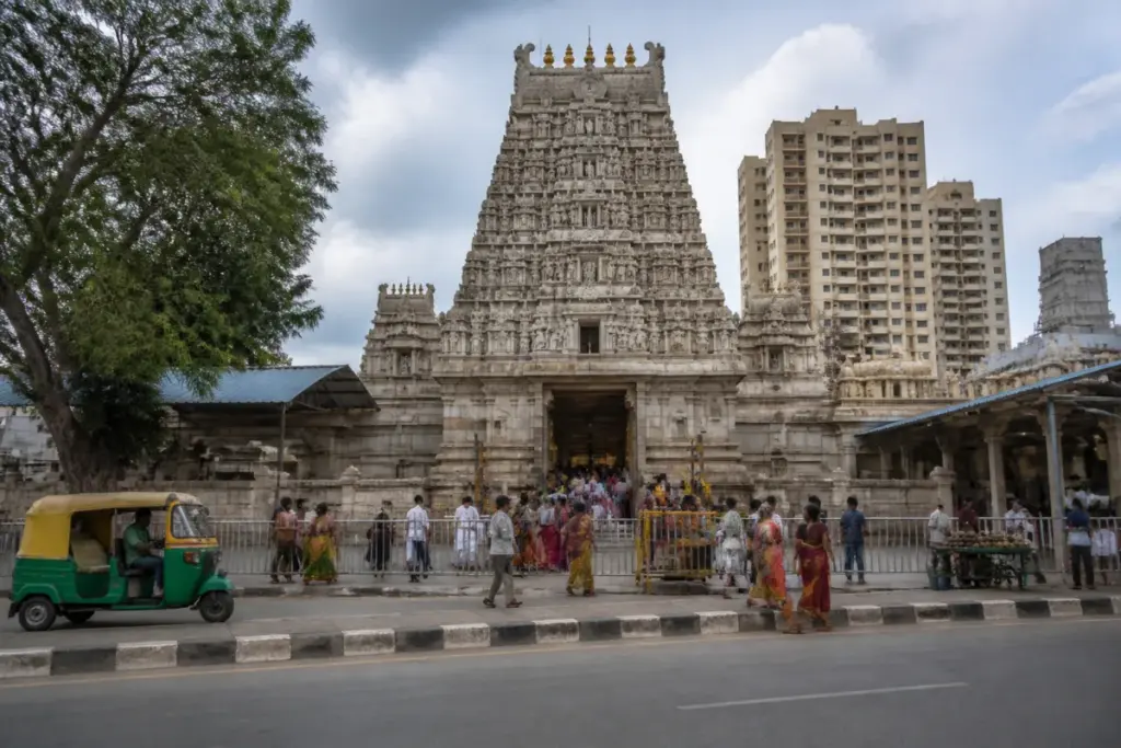 Gali Anjaneya Swamy Temple on Mysuru Road in Bengaluru