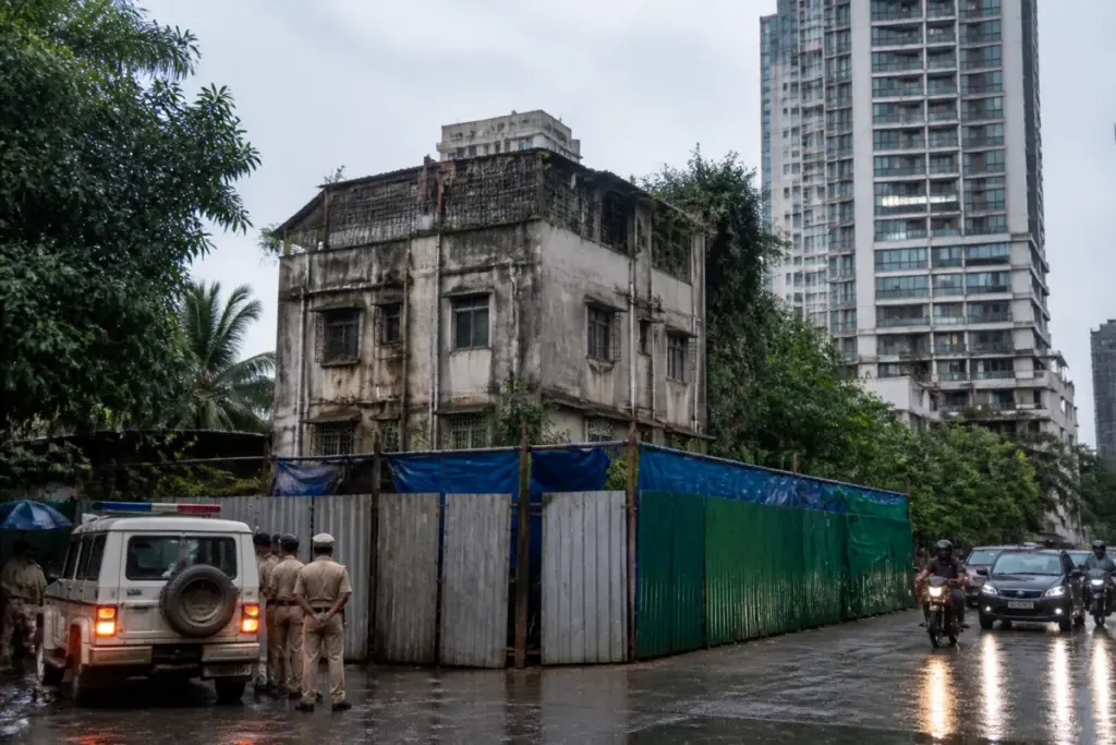 Bandra extortion case linked to a disputed redevelopment property in Mumbai
