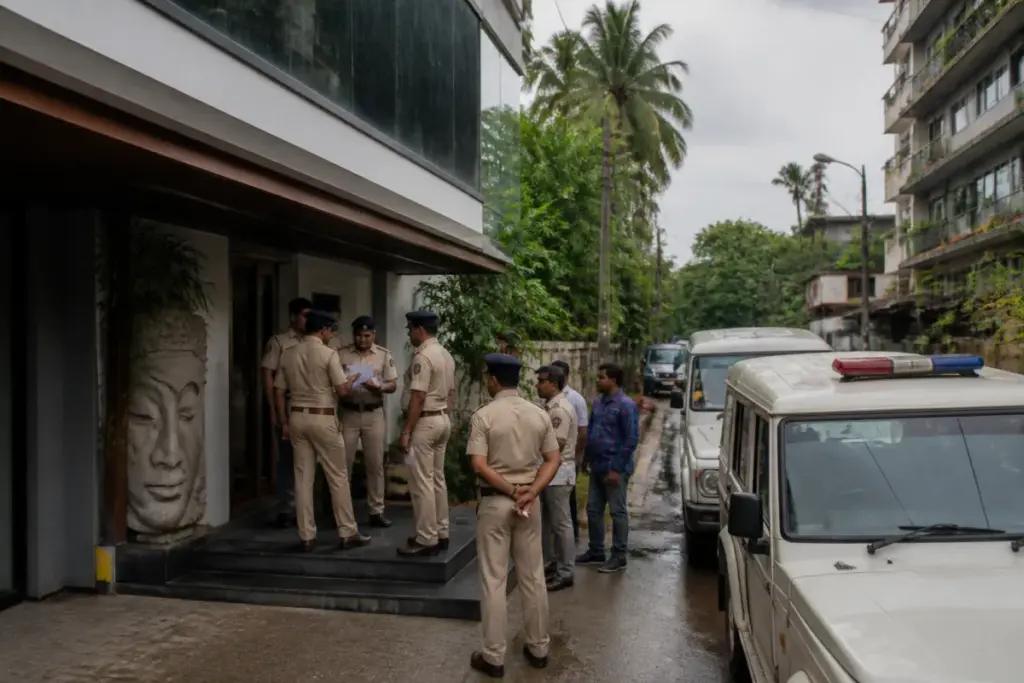 Kerala spa raids conducted by police during a statewide inspection drive