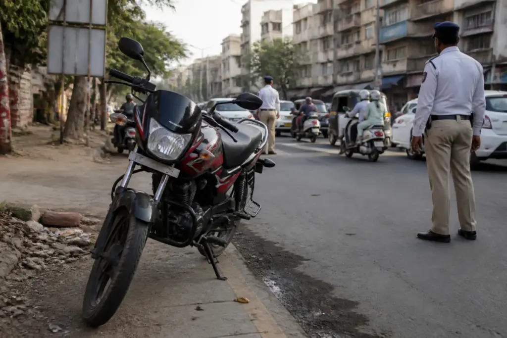 Rapido Pune case involving a petrol bike taxi and urban transport enforcement