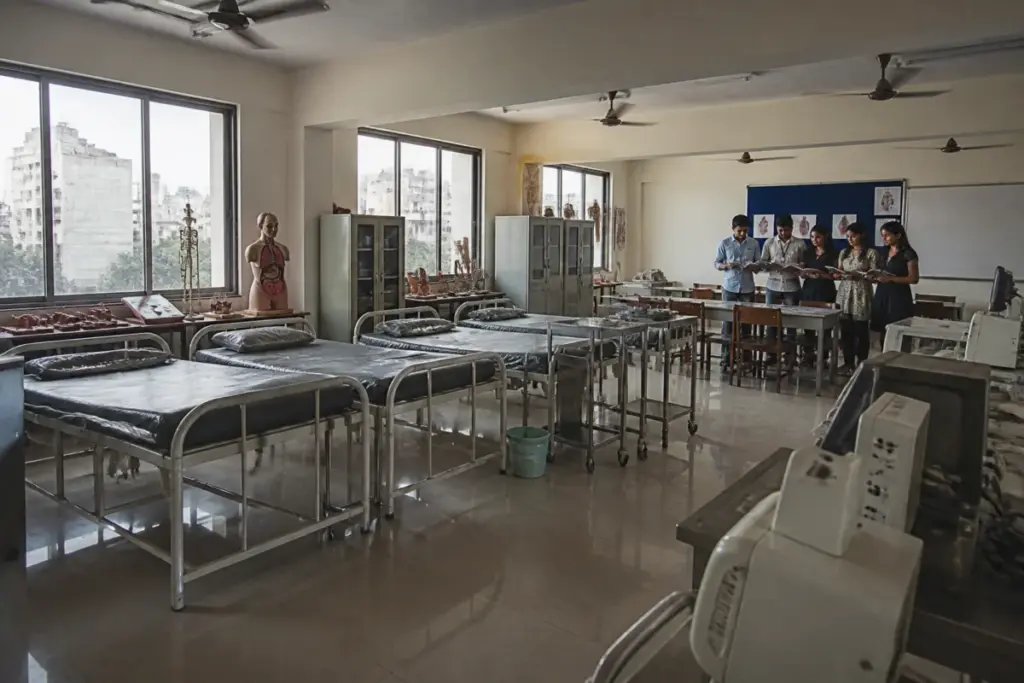 Gujarat paramedical seats remain vacant across colleges during an admissions cycle