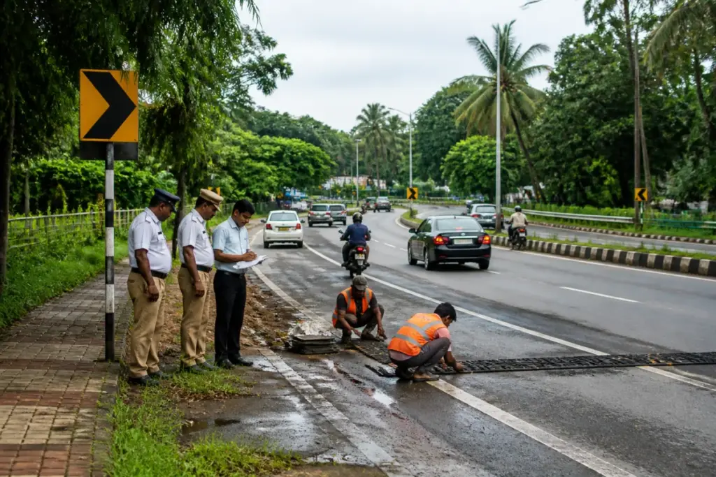 Nedumbassery VIP Road with safety measures planned after a fatal crash