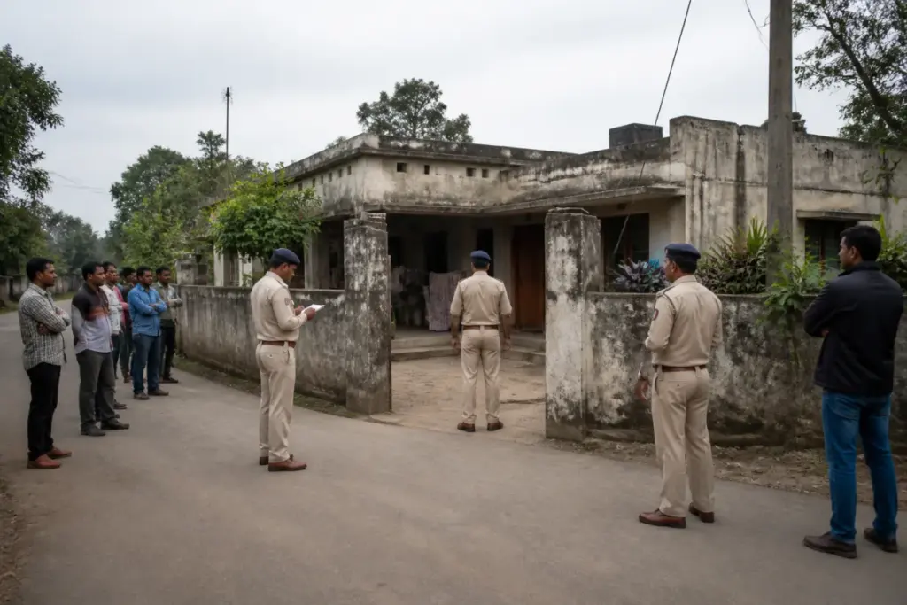Hazaribag CCL employee killing investigation at a residential colony in Giddi