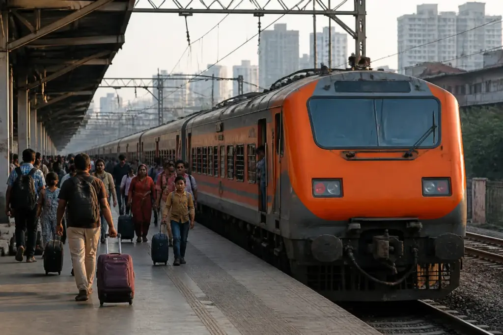 Mumbai-Ayodhya special trains using Amrit Bharat rakes for festive travel