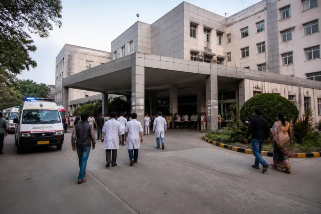 Kota NMCH hospital building linked to reports of postpartum deaths after C-sections