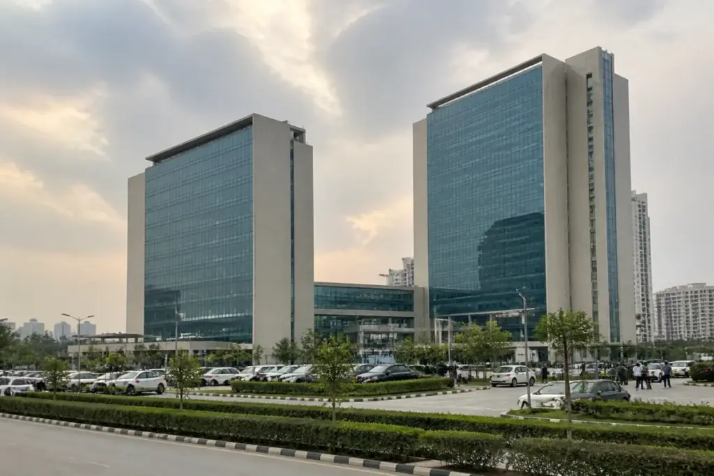 Noida office space lease at a large commercial tower complex in Sector 132